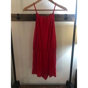 3/$15 Red Romper